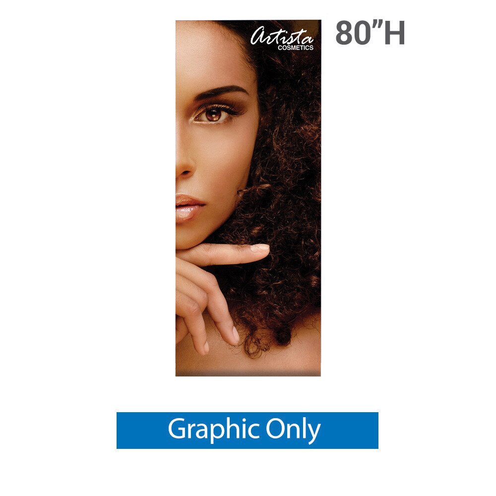 Silverwing Retractable Banner Stand (Single-Sided) — Graphic Only / 80 inches